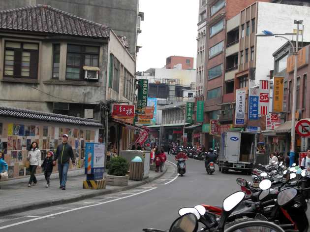 バイクが多い台湾